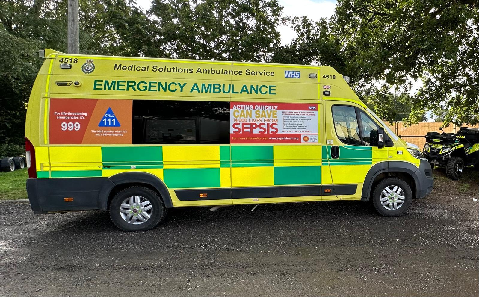 Frontline Specification Fully Equipped Ambulances