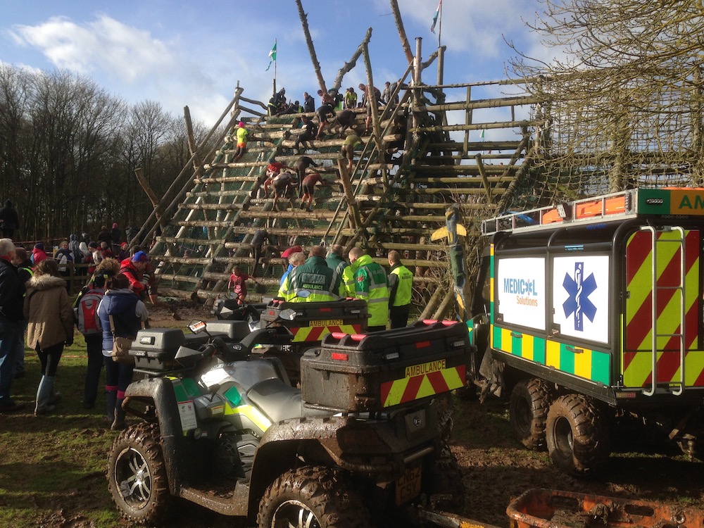 Medical team at an event