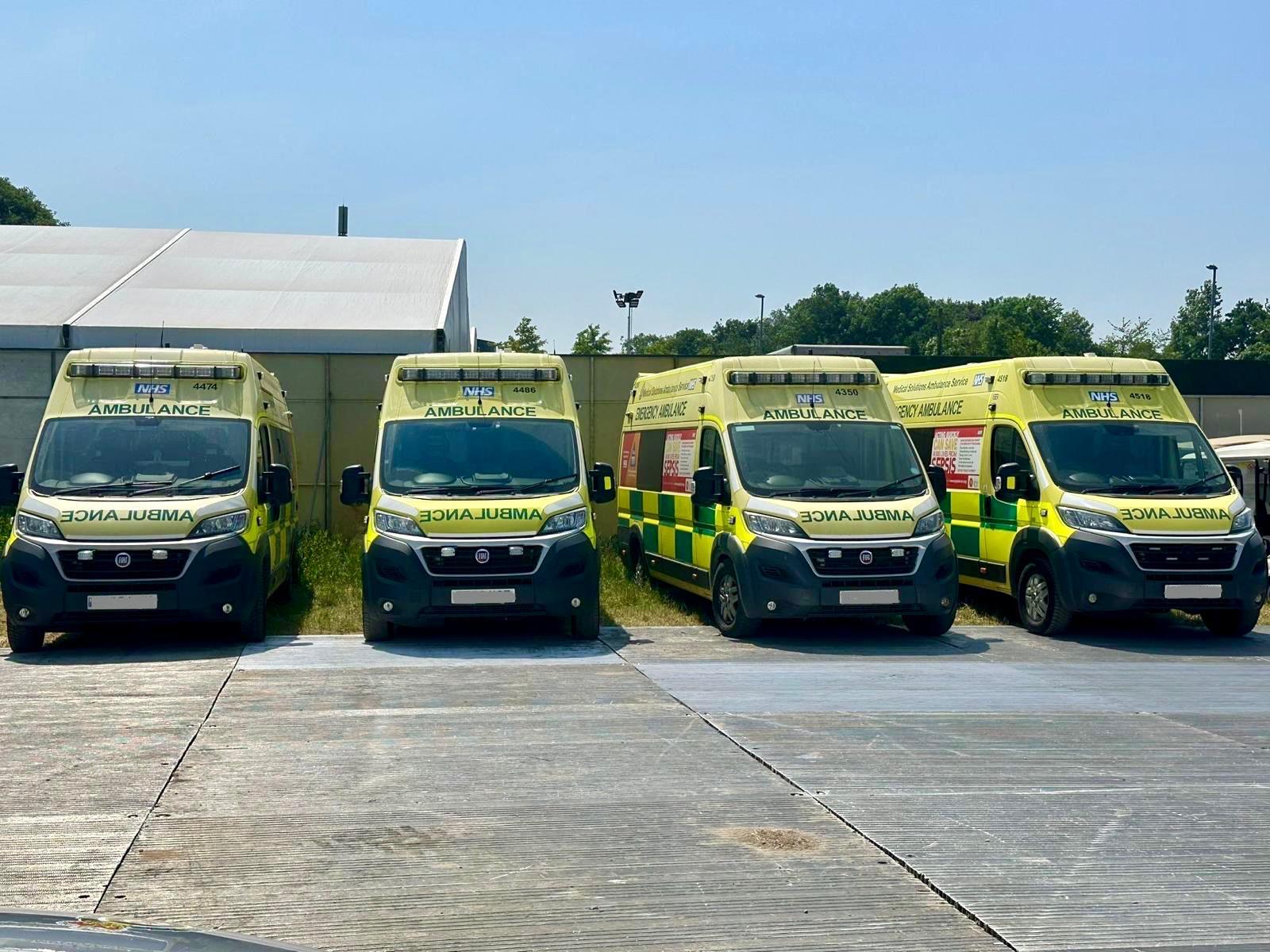 Frontline Specification Fully Equipped Ambulances
